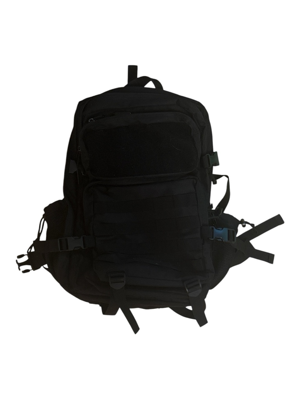 Black Tactical Backpack for Men - Durable Everyday Carry